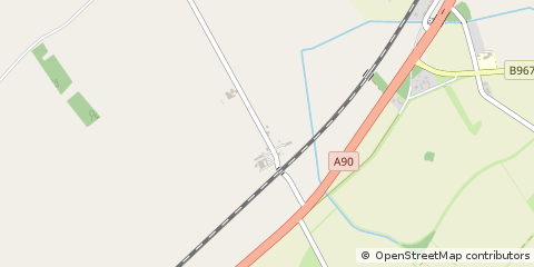 Map of Laurencekirk, Kincardineshire
