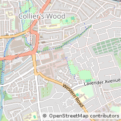 Map of Merton, London