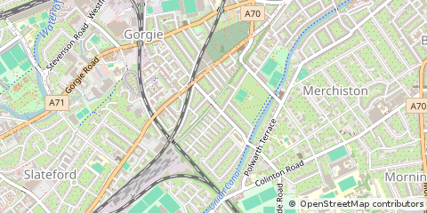 Map of Edinburgh