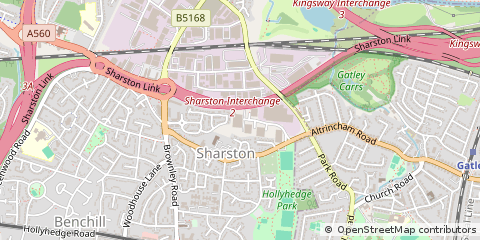 Map of Manchester