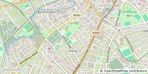 Map of Edinburgh