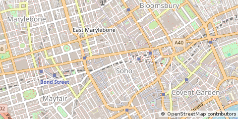 Map of London, Devon