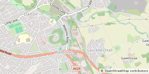 Map of Huddersfield