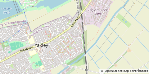 Map of Peterborough