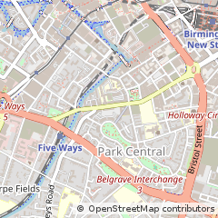 Map of Birmingham