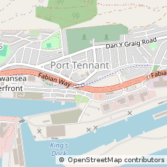 Map of Swansea