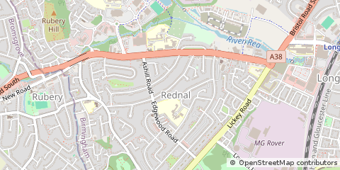 Map of Birmingham