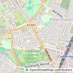Map of Cambridge