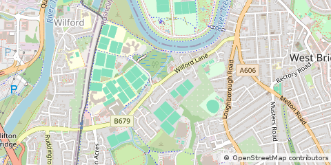 Map of Nottingham