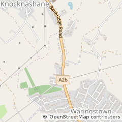Map of Craigavon, Co. Armagh