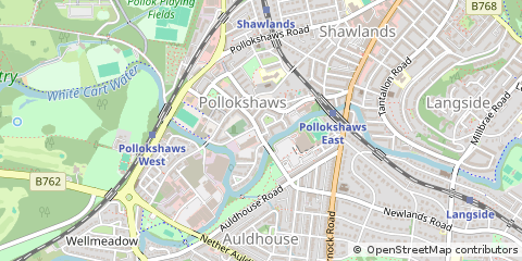 Map of Glasgow