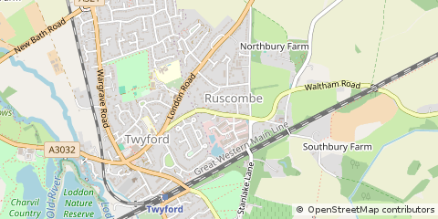 Map of Reading