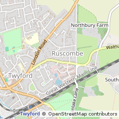 Map of Reading