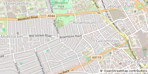 Map of Aberdeen