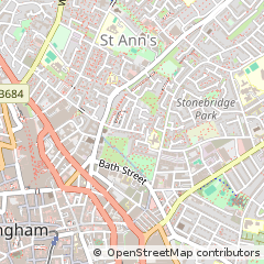 Map of Nottingham