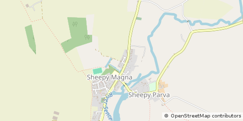Map of Atherstone, Leicestershire