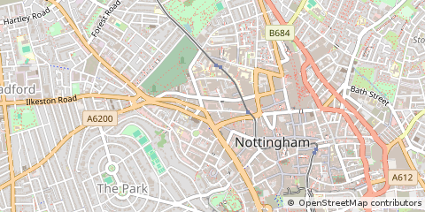 Map of Nottingham