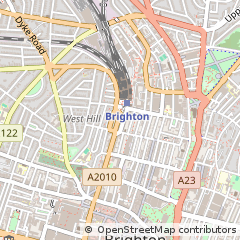 Map of Brighton