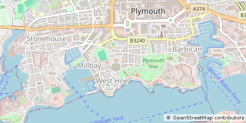Map of Plymouth