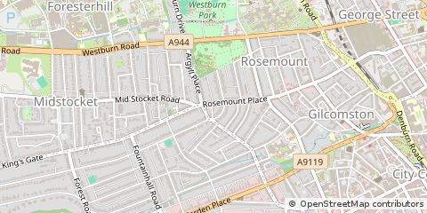 Map of Aberdeen