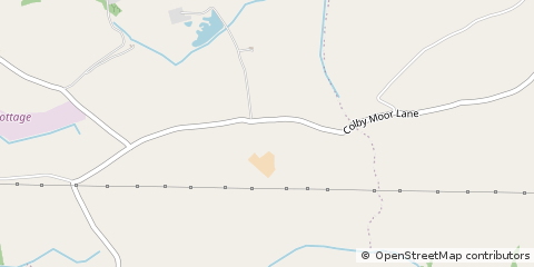 Map of Narbeth, Pembrokeshire