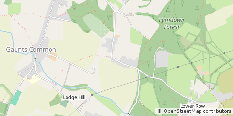 Map of Wimborne