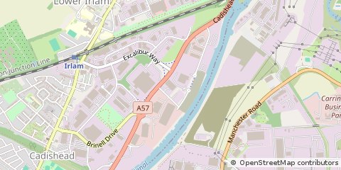 Map of Manchester