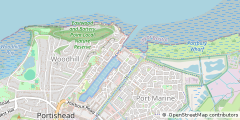 Map of Portishead