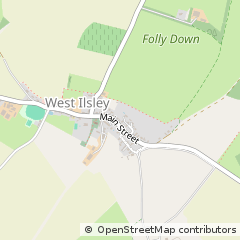 Map of West Ilsey, Berkshire