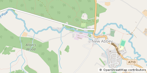Map of Dumfries