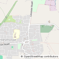 Map of Leicester, Leicestershire