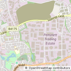 Map of Kingswinford, West Midlands