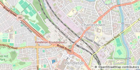 Map of Salford