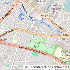 Map of Oldbury, West Midlands