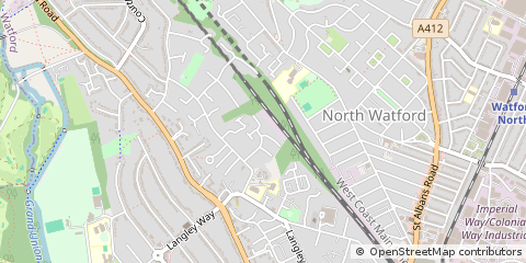 Map of Watford