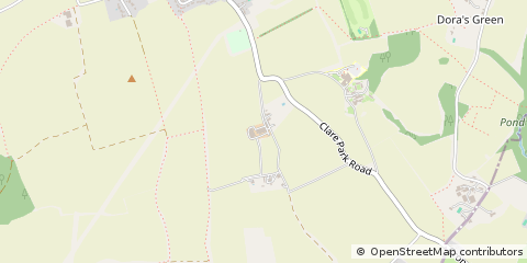Map of Farnham, Surrey