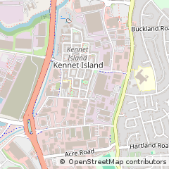 Map of Reading, Berkshire