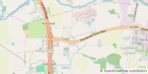 Map of Hassocks