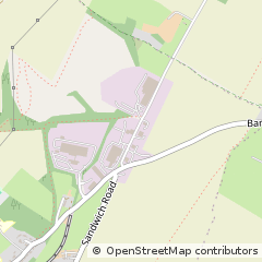 Map of Dover, Kent