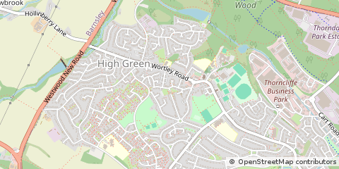 Map of Sheffield