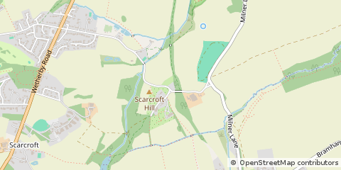 Map of Leeds, West Yorkshire