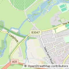 Map of Alresford, Hampshire
