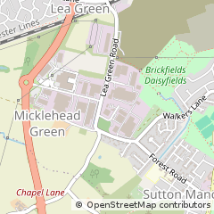 Map of ST. Helens
