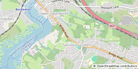 Map of Southampton, Hampshire