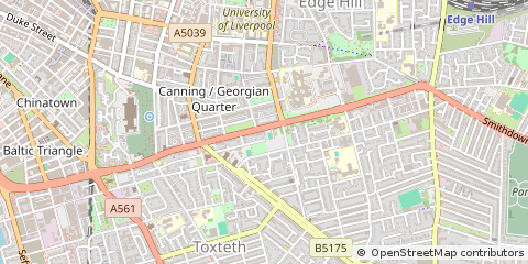 Map of Liverpool