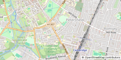 Map of Cambridge