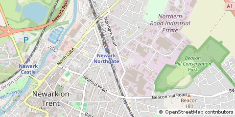Map of Newark
