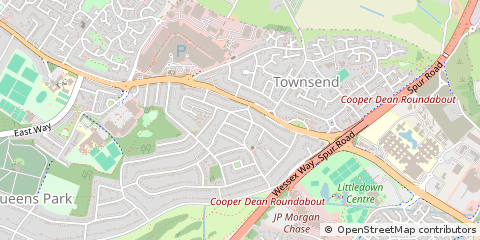 Map of Bournemouth