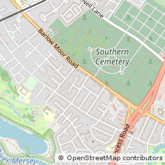 Map of Manchester