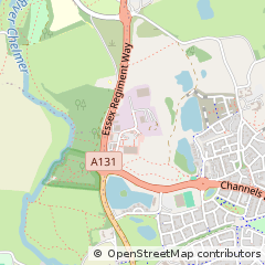 Map of Chelmsford